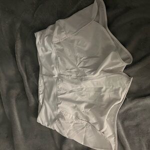 White active shorts
